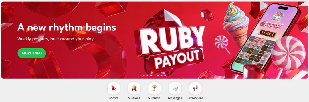 Circus Casino Weekly Promotion